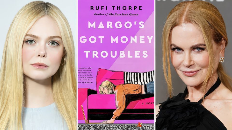 Главная героиня и обложка романа «У Марго проблемы с деньгами»